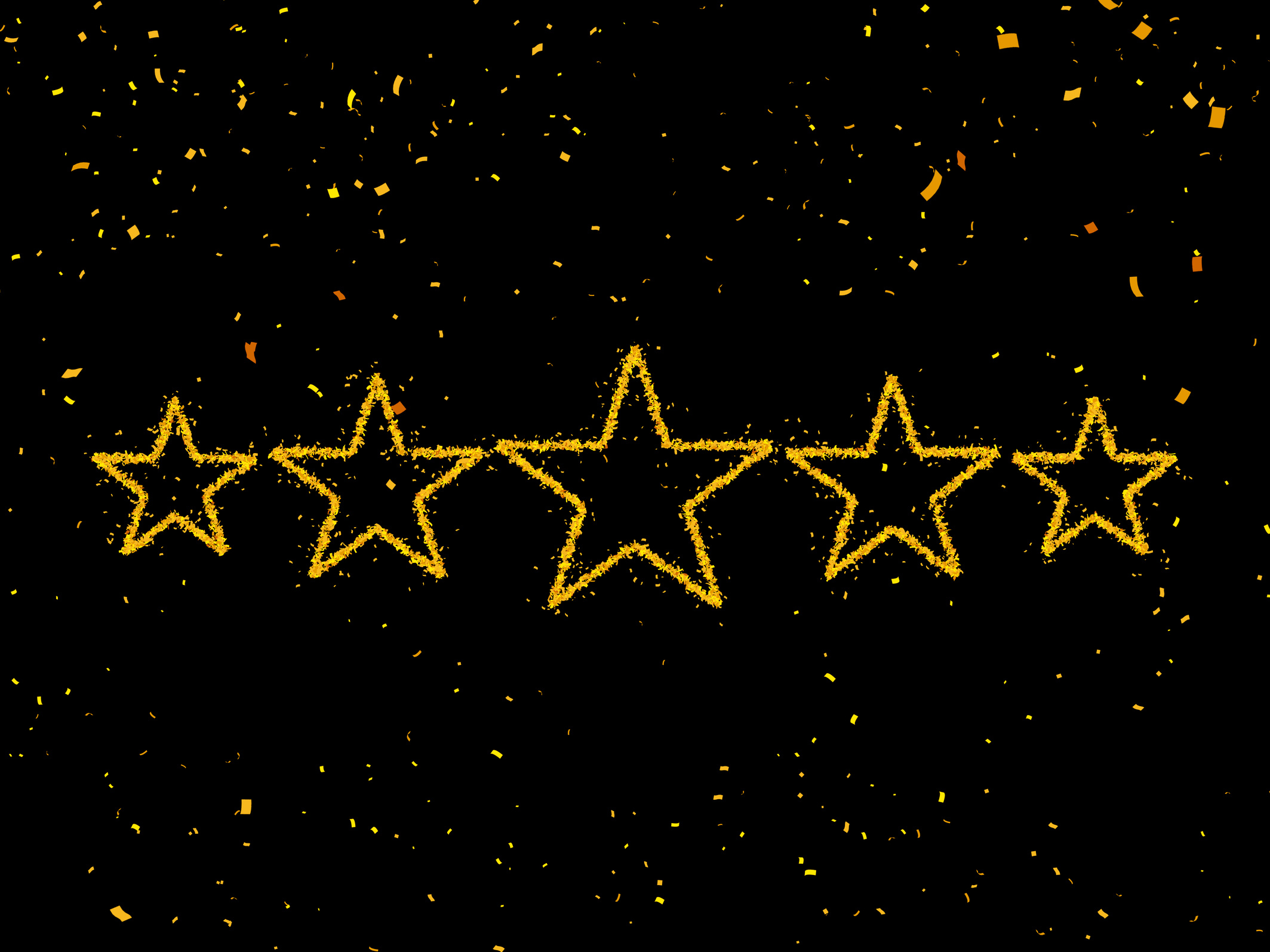 Five Stars Confetti